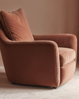 Terracotta Single Couch