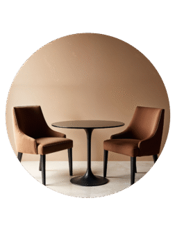 Laka Dining Velvet Dining Chairs Set